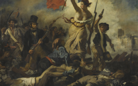 Eugène Delacroix, July 28, 1830: "Die Freiheit führt das Volk", 1830/1831 Salon, Musée du Louvre, Paris © RMN-Grand Palais (musée du Louvre) / Michel Urtado