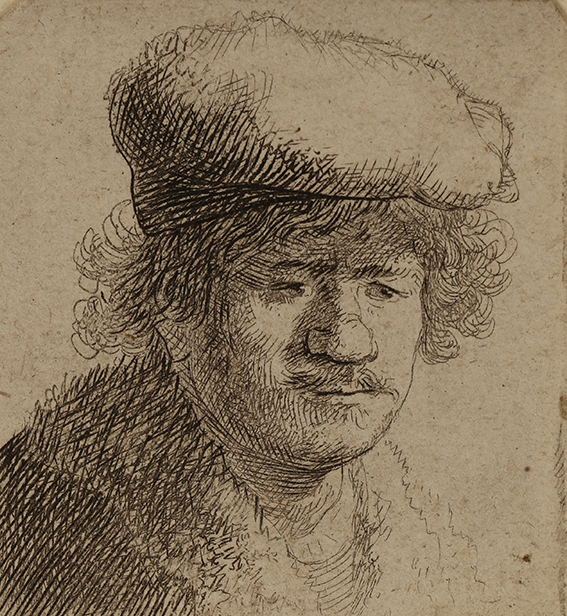Rembrandt Harmensz. van Rijn Selbstbildnis