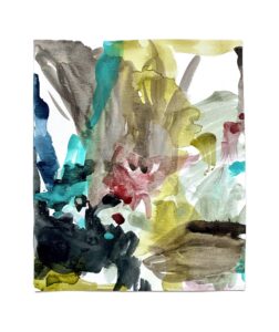 Maja Lilian Krakau “simultaneity“, 2023, Aquarell auf Papier, 25 x 21 cm